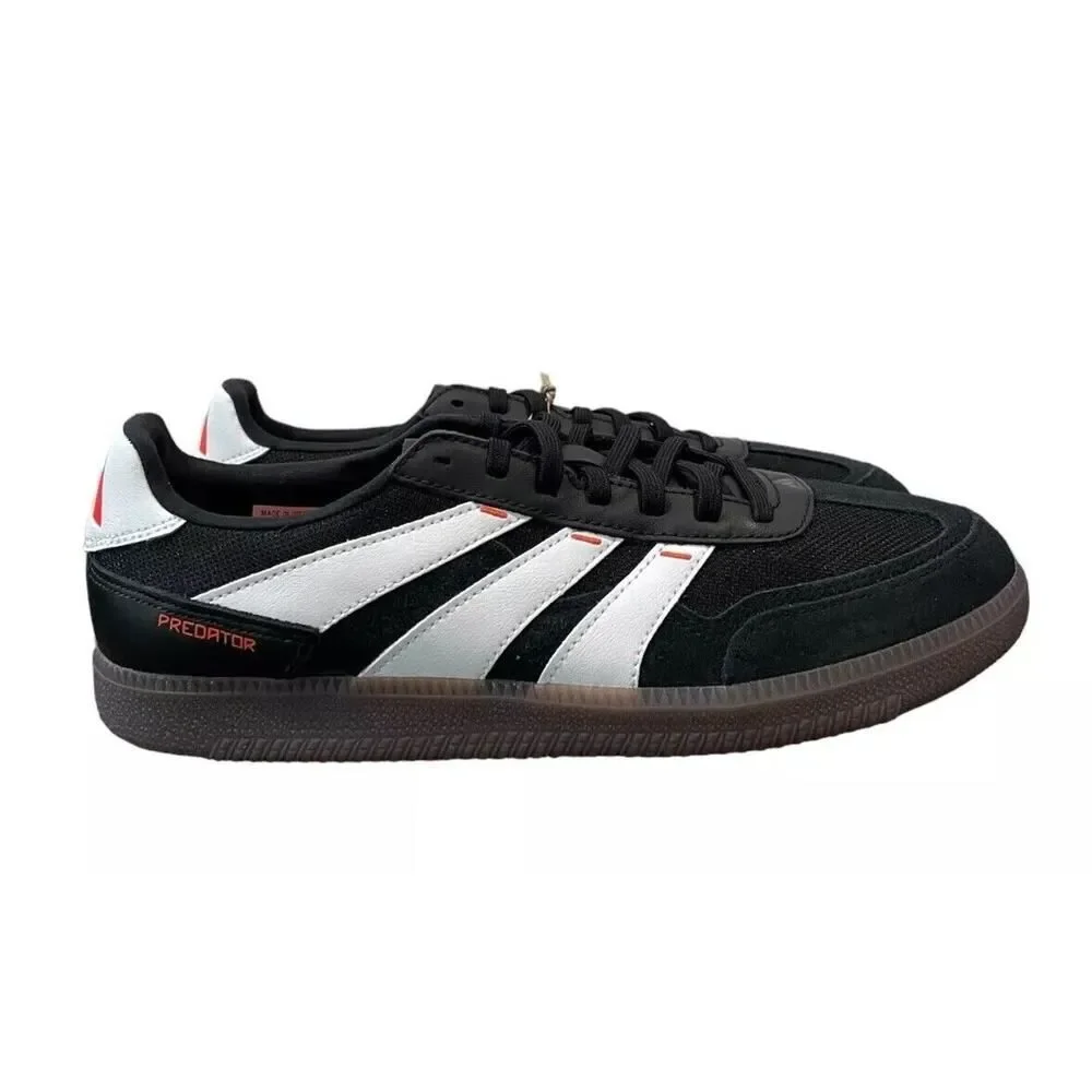 Adidas Predator Freestyle Men’s Size 11.5 Casual Shoe Shoe Black White Sneaker - Picture 2 of 10